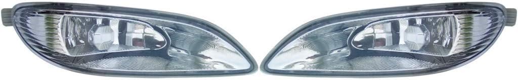 Fog Light Assembly for Toyota Camry 2002 2003 2004 Pair with Bulbs N965740