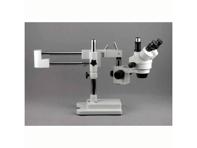 Trinocular Stereo Zoom Microscope, 3.5X-90X Magnification H675