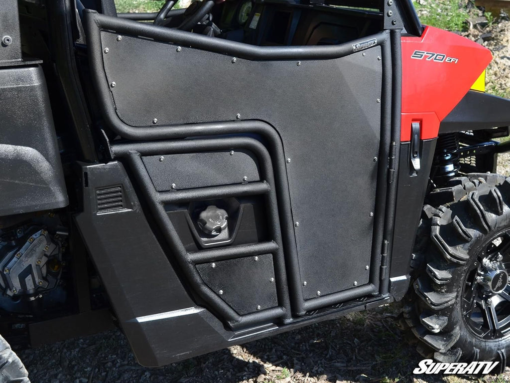 Aluminum Half Doors Powder Coated Black F228193