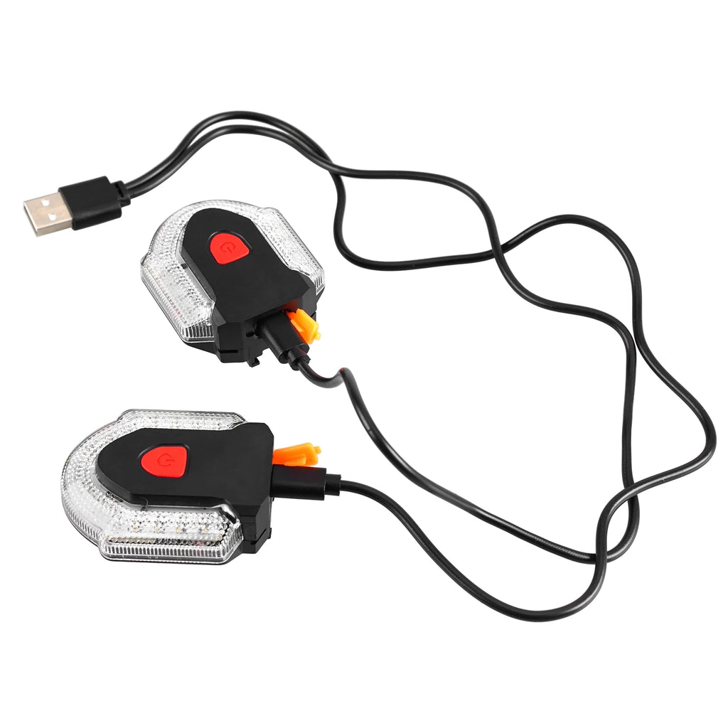 Wireless Control Bike Turn Signal Light Waterproof Bicycle Front Rear Safety Warning Light X59167