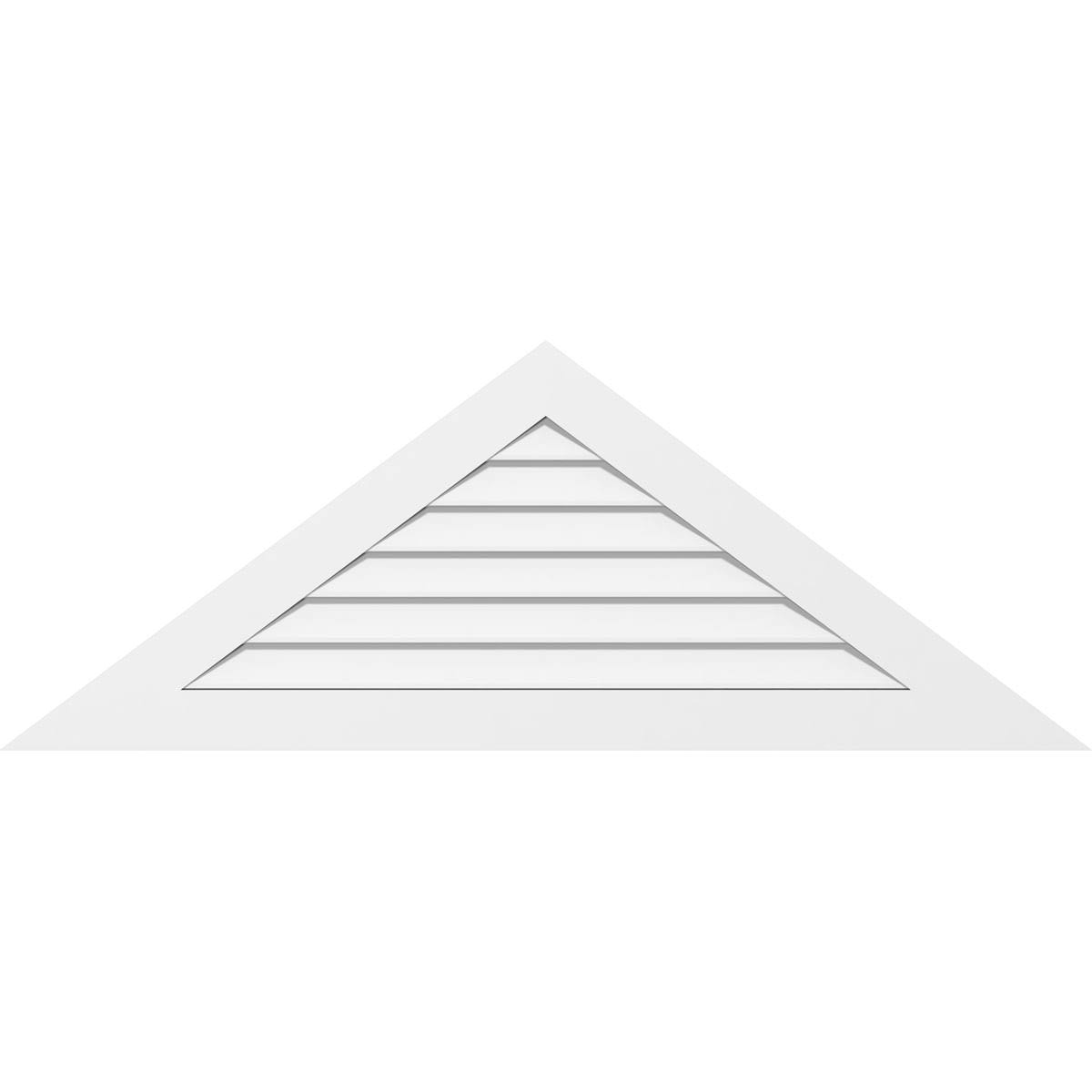 Triangle Surface Mount PVC Gable Vent Q8881