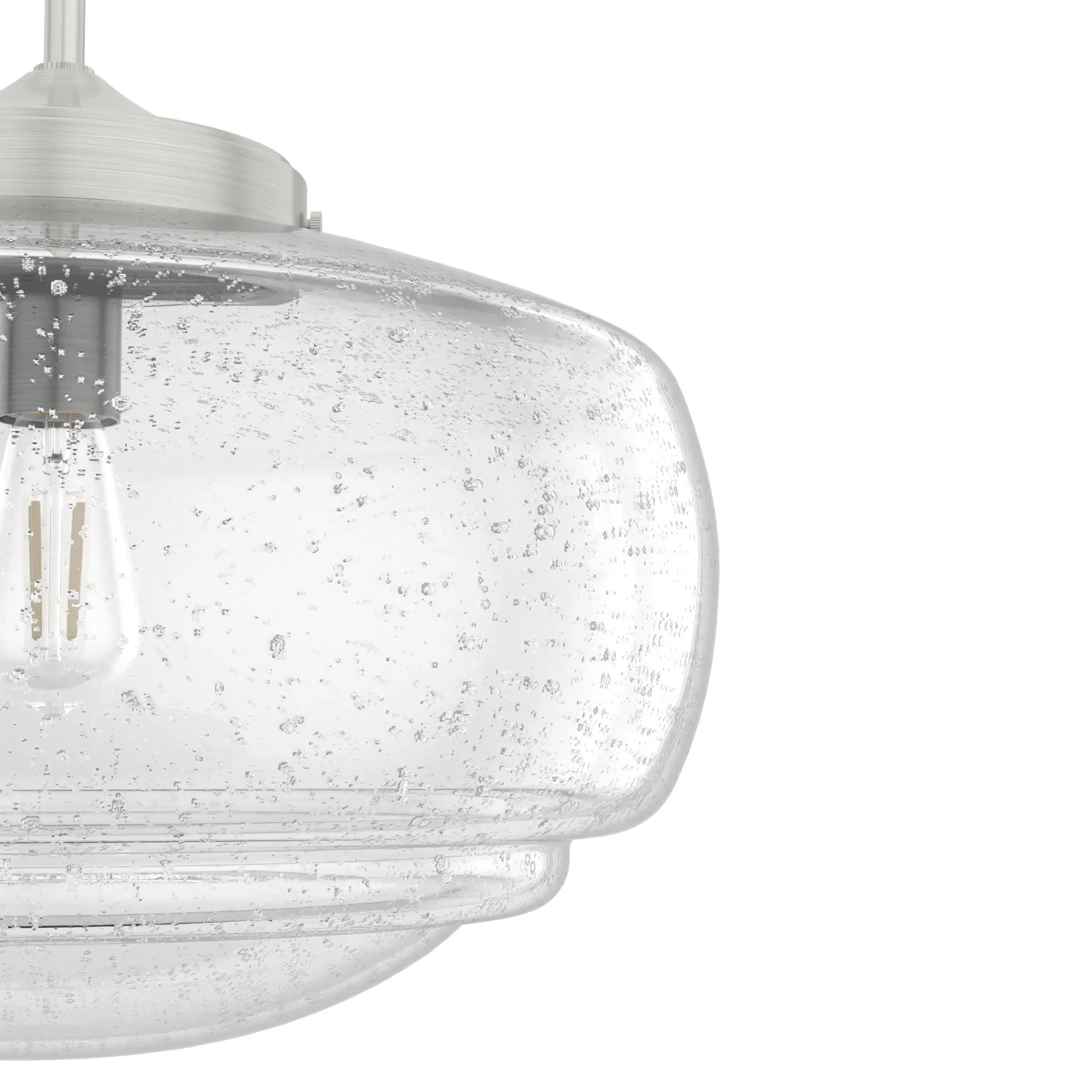 16 inch Cased White Glass Pendant Ceiling Light J4330