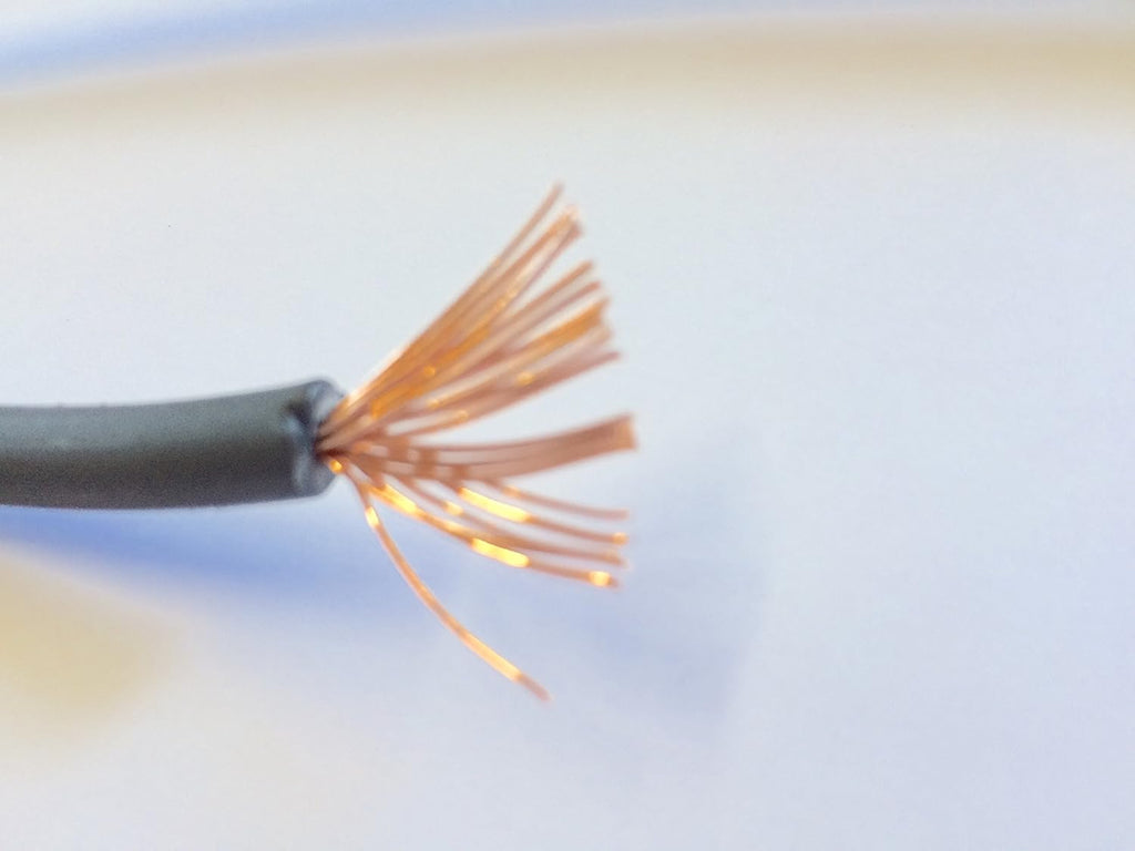 50' Bulk Black Copper #10 AWG PV Wire with Tough XLPE Pack of 2 K8738