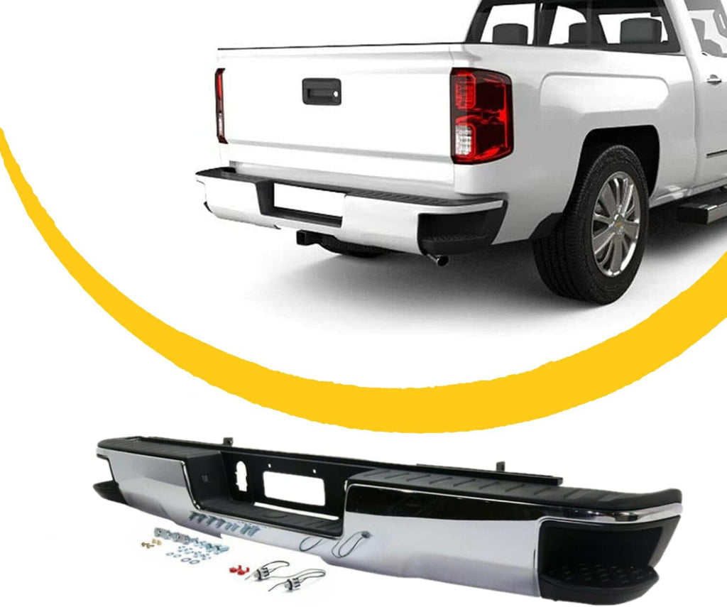 Chrome Aluminium Alloy Rear Step Bumper M597