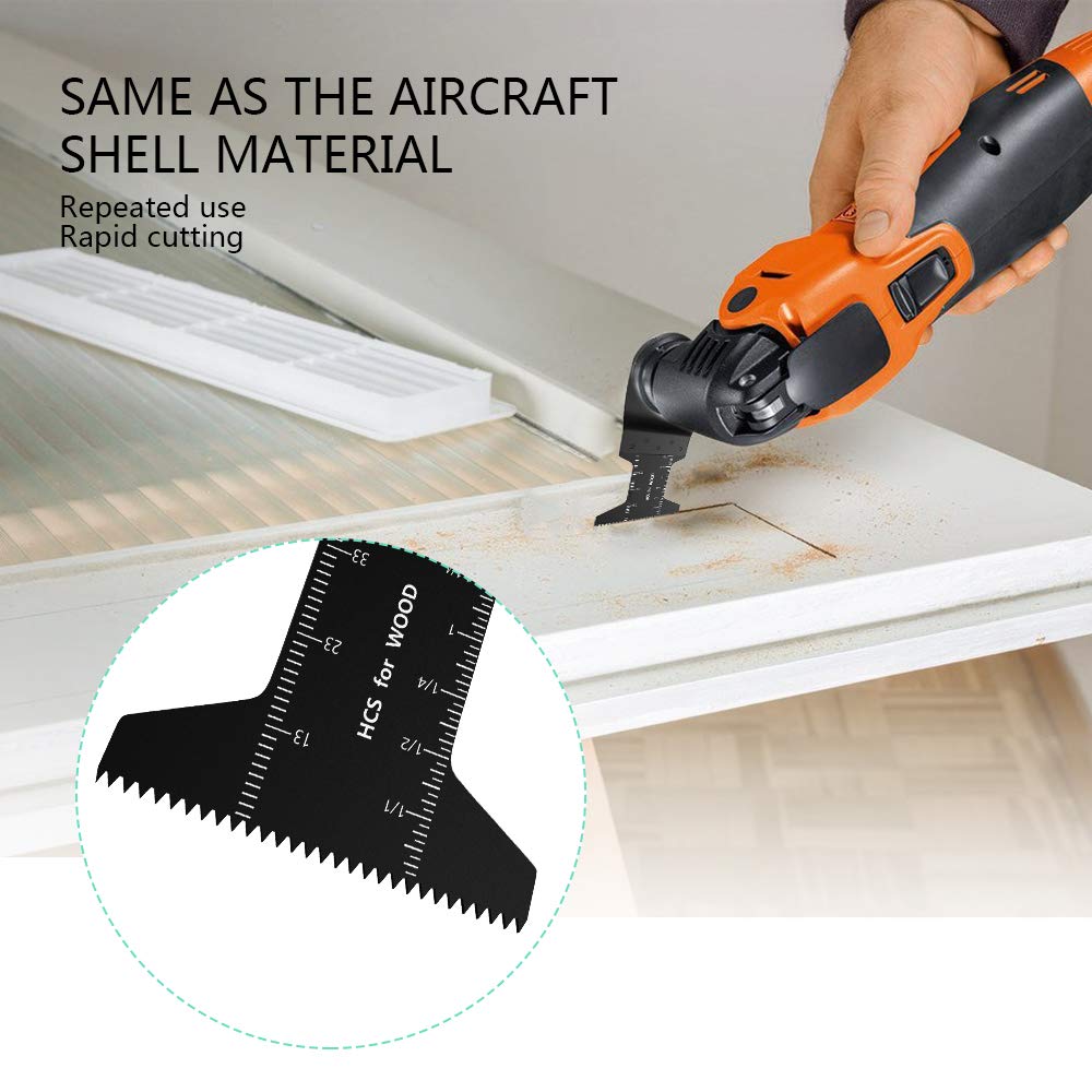 50 Pack Wood Bi-Metal Oscillating Saw Blades S329