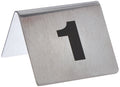 Stainless Steel Number Tents 1-25 S326720