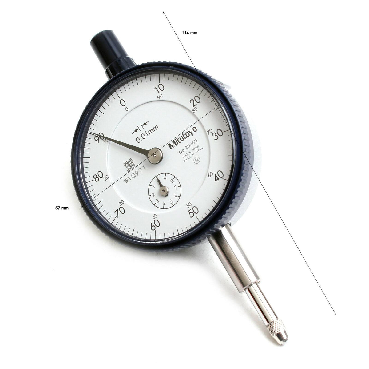 Dial Gauge Indicator Range 10mm×0.01mm Q3004