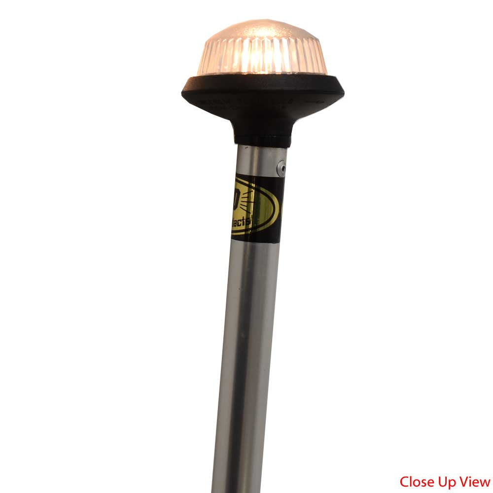 54" Reduced Glare White All-Round Pole Lights Q3513