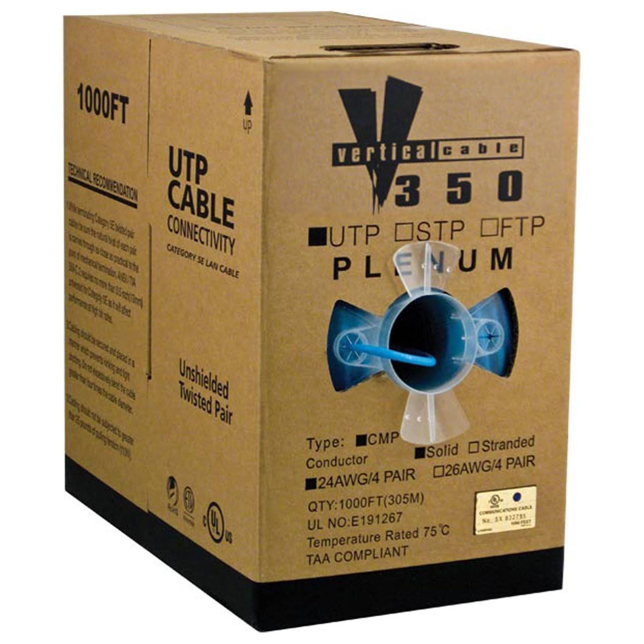 1000ft Blue Bulk Ethernet Cable S726038