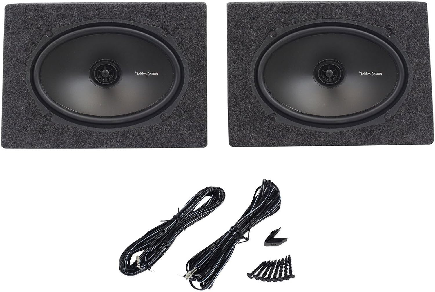 6x9 260W 2-Way Car Audio Pair of Speakers with 2 Sealed Enclosures V598