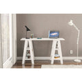 White Sawhorse Writing Desk H464117
