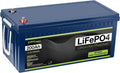 12V 200Ah Lithium LiFePO4 Deep Cycle Rechargeable Battery with Built-in BMS Y9060