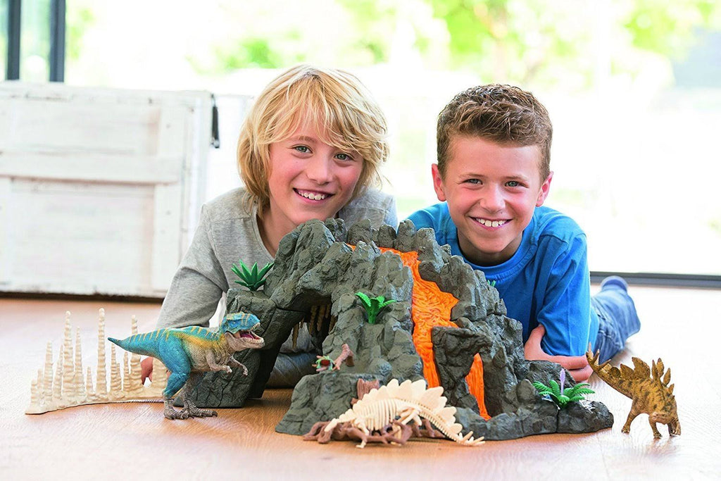 Giant Volcano with T-Rex W19436