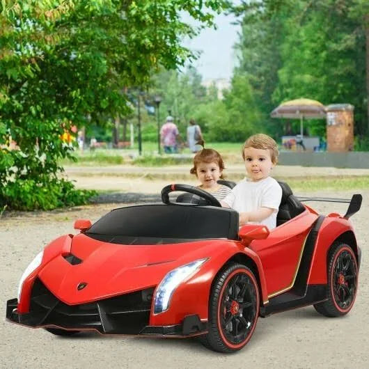 Red 12V 2-Seater Lamborghini Ride on Car with RC W592