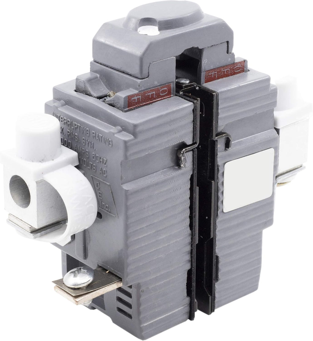 Two Pole 60 Amp Circuit Breaker, Pack of 2 L987562