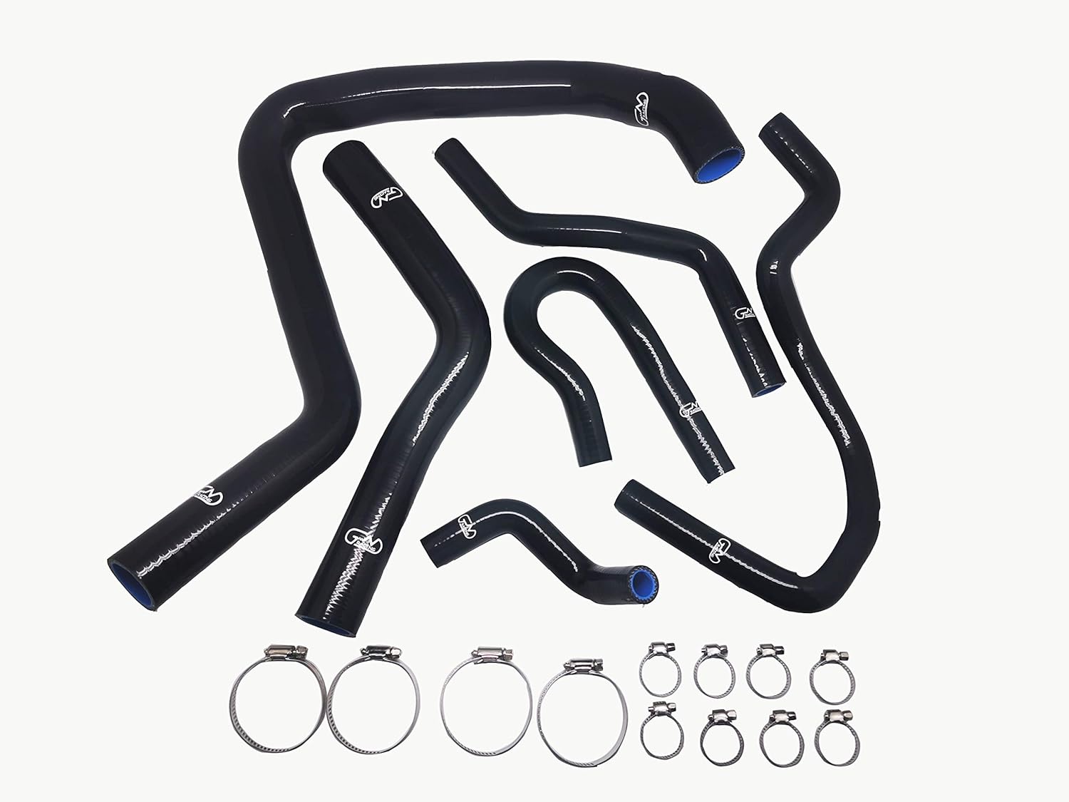 Silicone Radiator Coolant Hose Kits Pack of 2 M153875