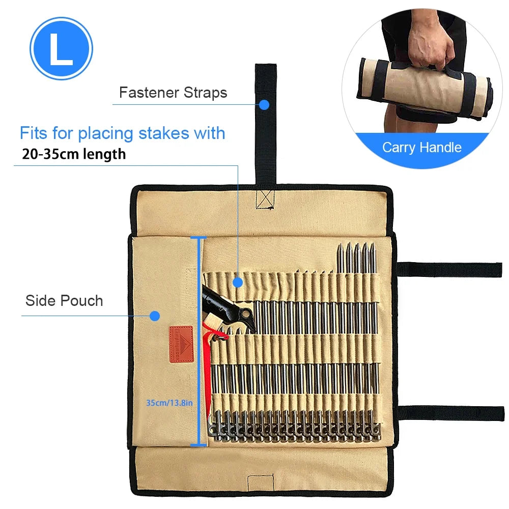 Camping Stake Bag with Carry Bag E205401
