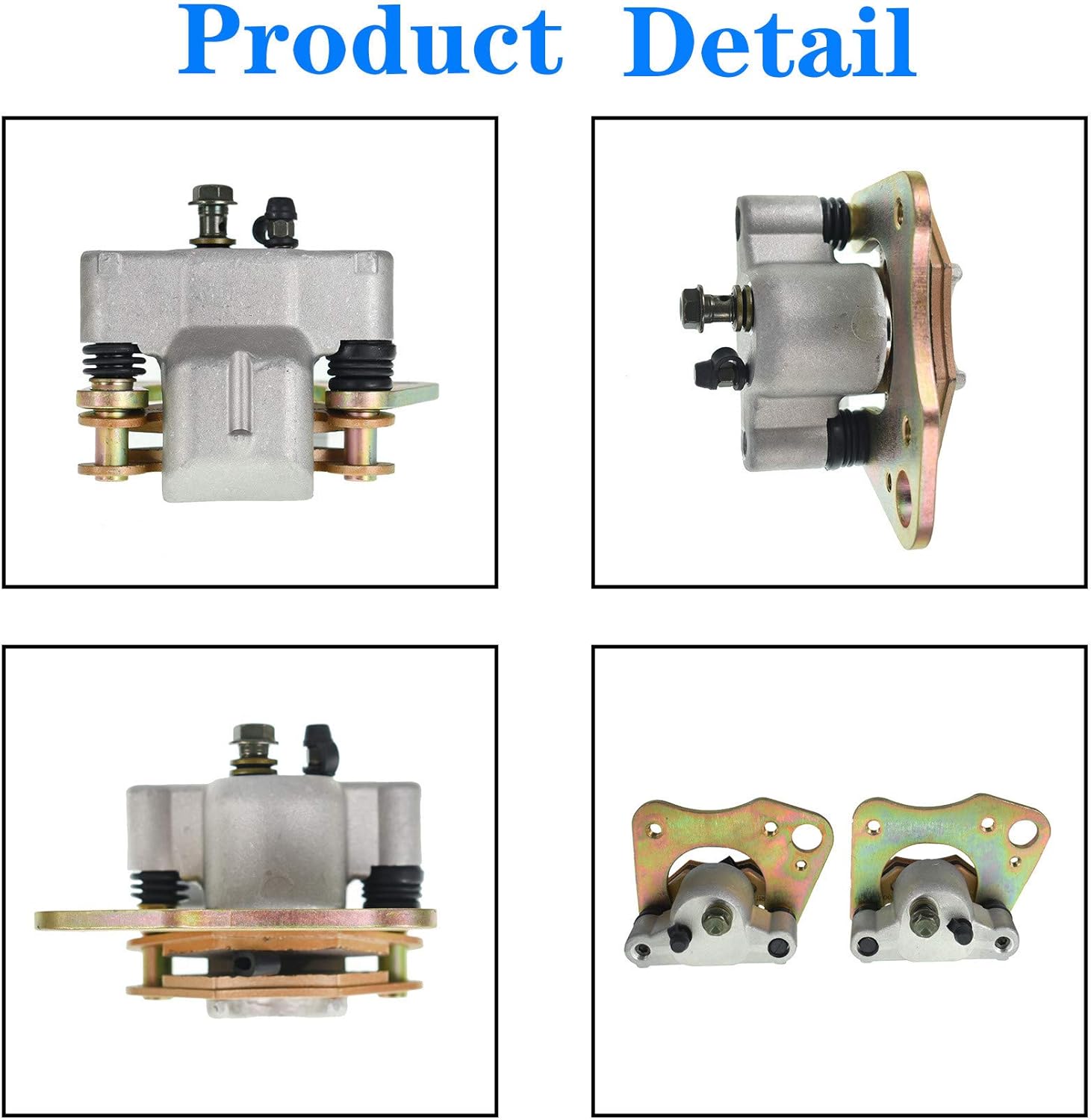 Front Left Right Brake Caliper Pad Set Pack of 2 C492