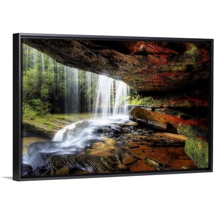 Black Float Frame Canvas Art - 48 x 32 G29606