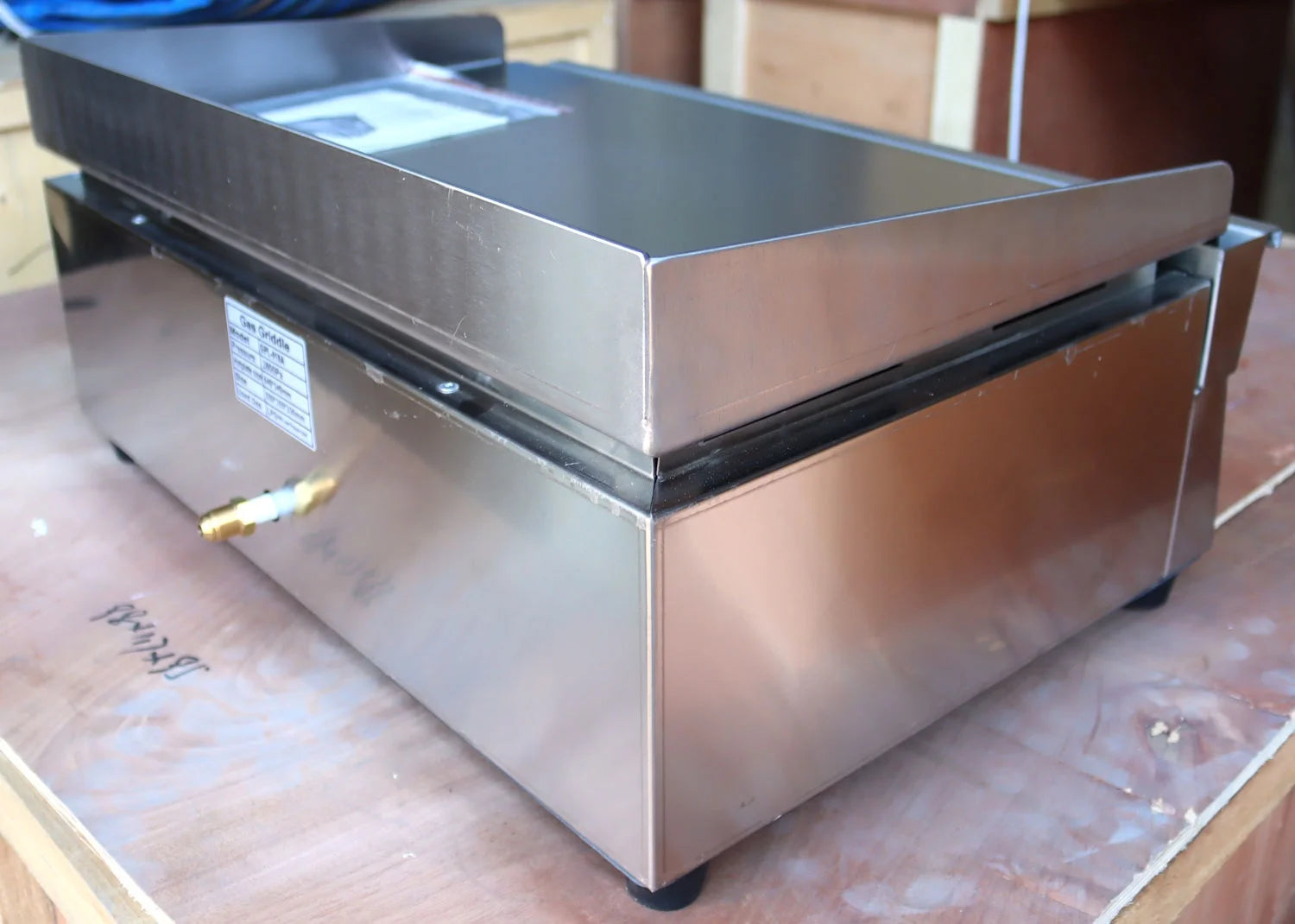 28.94" x 16.14" 2 Burner Propane Countertop Griddle Grill M593