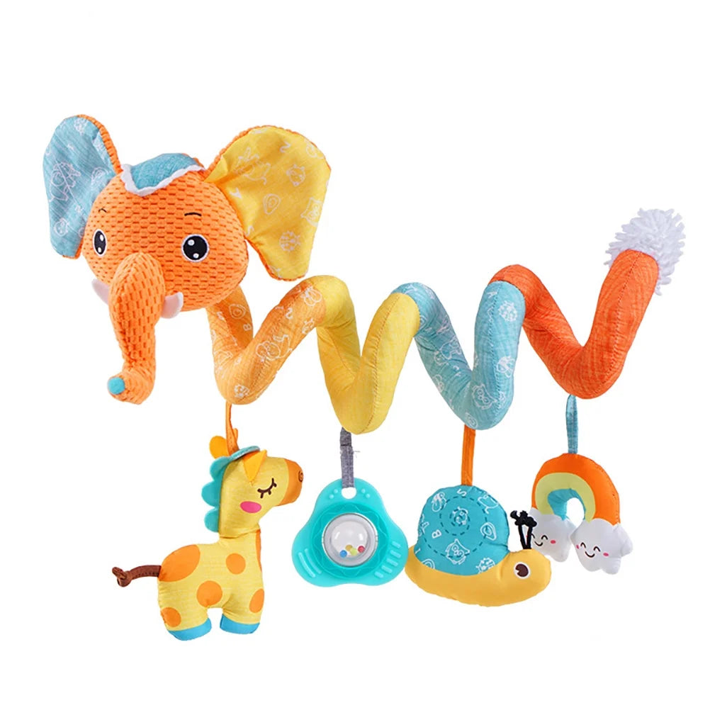 Sensory Stroller Toys with Teether Rattles H78778