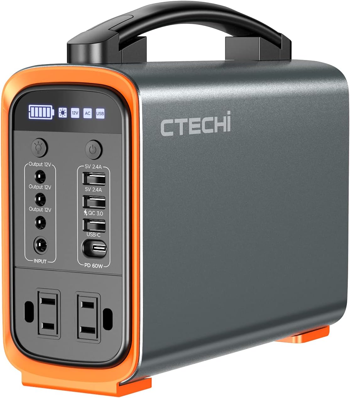 Portable Power Station 500W 518Wh LiFePO4 Battery Backup O944