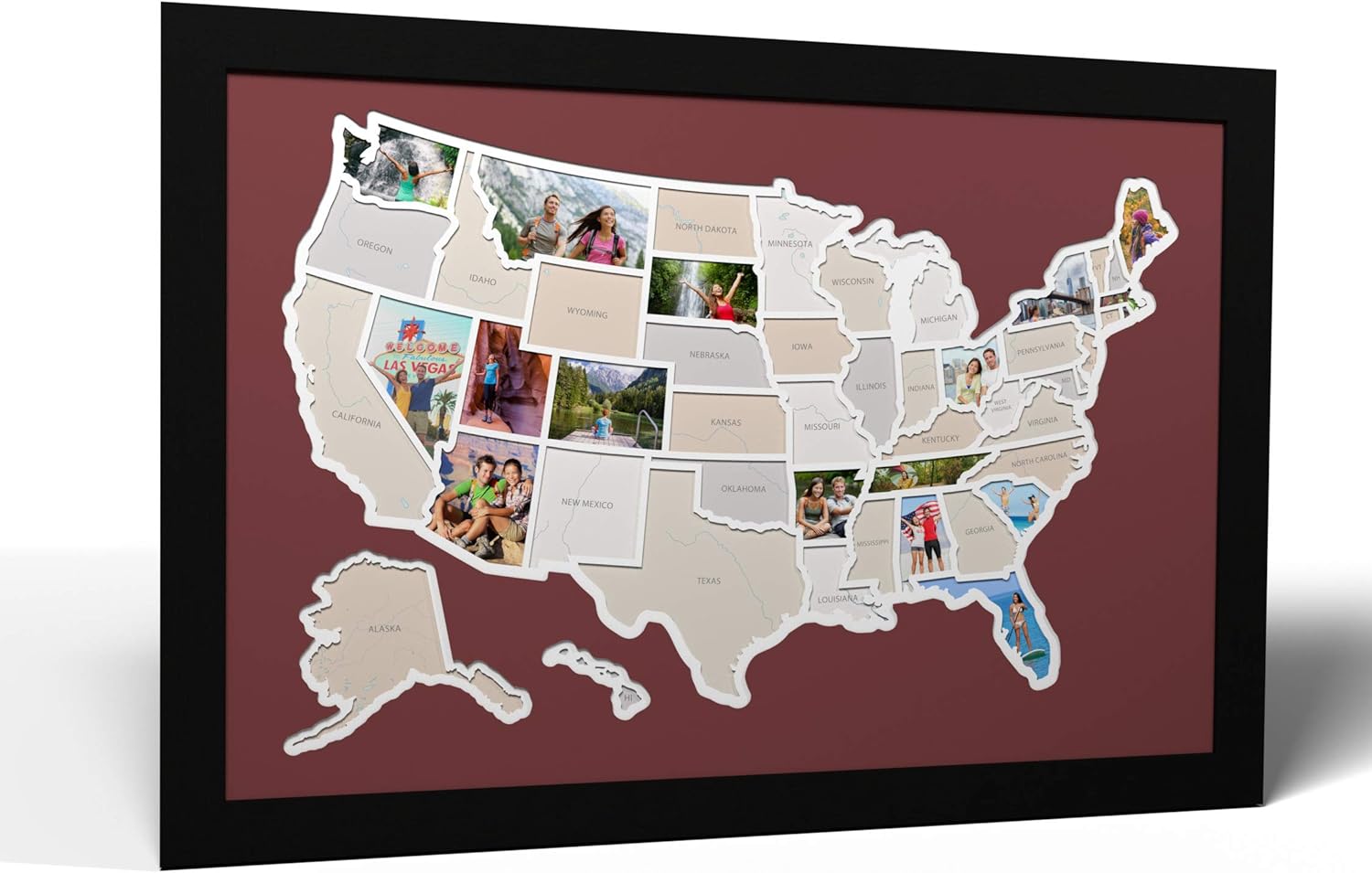 50 States USA Photo Map I905356