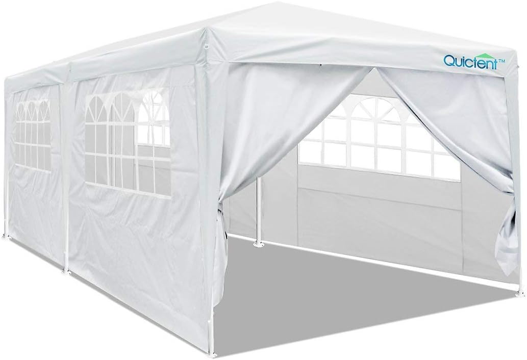 10x20 Outdoor Canopy Tent with 6 Removable Walls L967