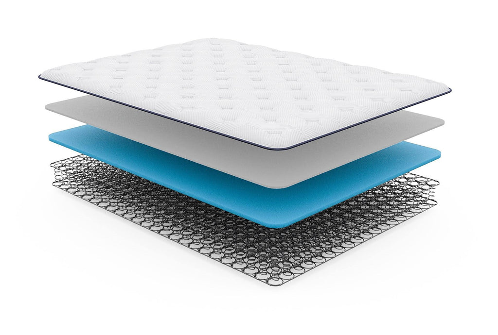 Queen Mattress White Fabric E46937