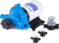 12V Self Priming Diaphragm Pump with Pressure Switch 3.0GPM 45PSI Pack of 2 V305